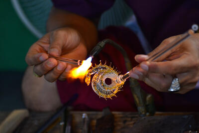 Glass-blowing-class