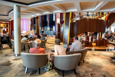 People listening to music on Celebrity Silhouette