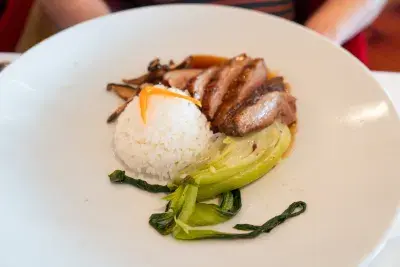 duck and bok choy on Celebrity Silhouette