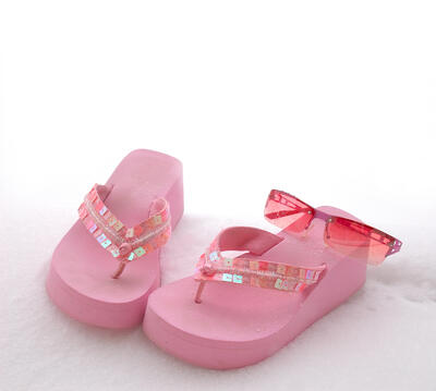 Sparkly-sandals