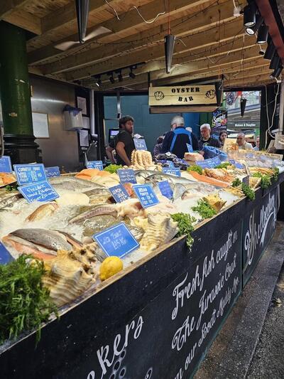 The Borough Market in London