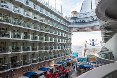 Allure of the Seas Boardwalk Balcony