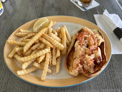 Lobster Roll in Hamilton, Bermuda