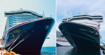 Carnival Sunshine vs Carnival Jubilee