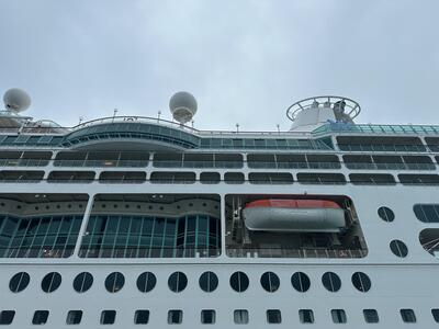 Vision of the Seas docked in Bermuda