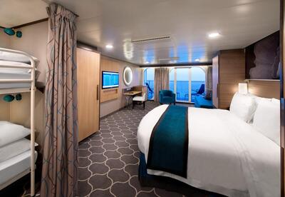 Ultra Spacious cabin on Harmony of the Seas