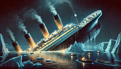 Titanic sinking