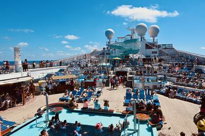 Carnival Pool Deck