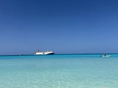 Carnival Elation in Half Moon Cay