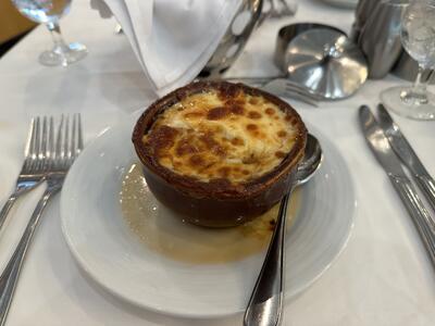 French Onion Soup on Vision of the Seas