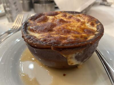 French Onion Soup on Vision of the Seas