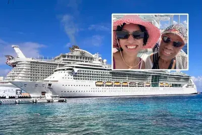 calista selfie superimposed Brilliance of the Seas