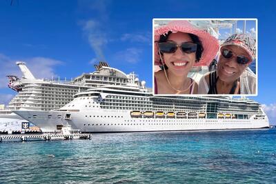 calista selfie superimposed Brilliance of the Seas