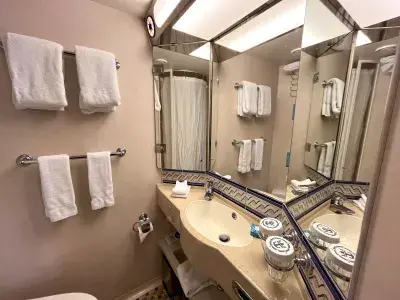 Royal Caribbean stateroom bathroom
