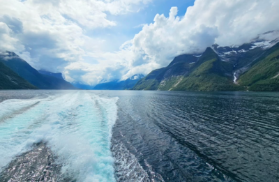 Hjørundfjorden in Norway