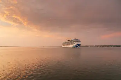 Sky Princess Arrival in Southampton
