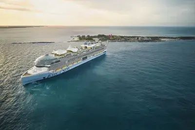 Icon of the Seas aerial image