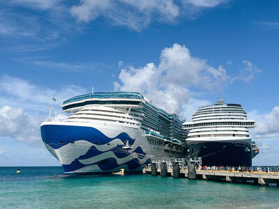 Carnival-and-Princess-Docked-Grand-Turks