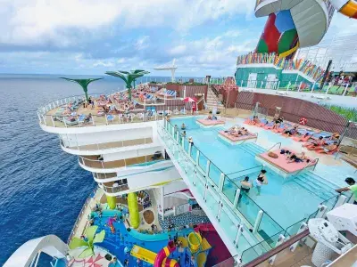 The Hideaway neighborhood on Icon of the Seas