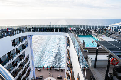 Zen pool on MSC World Europa