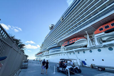 MSC Seashore exterior