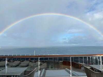 Rainbow from Explora 