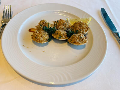 Baked-Clams-Islander-Dining-Room-Marg-Islander