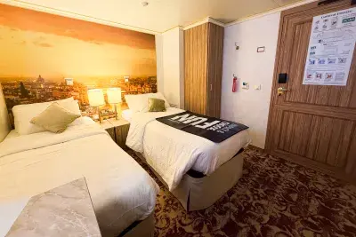Interior cabin on Carnival Firenze