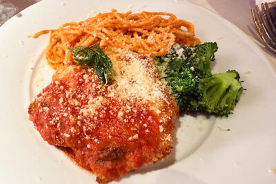 MSC chicken parmigian