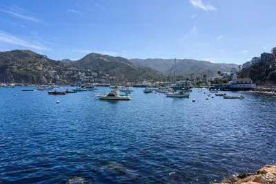 Catalina Island cruise port city of Avalon