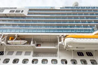 balconies and ocean view rooms on Carnival Firenze