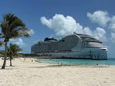 World America docked