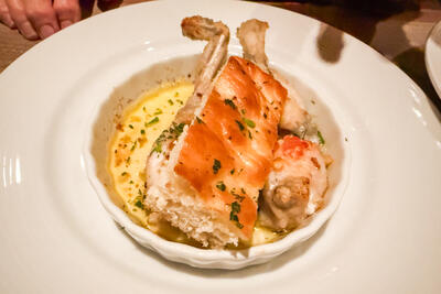 frog legs main dining room carnival firenze