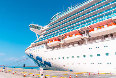 Diamond-Princess-Docked
