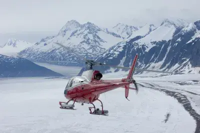 Helicopter-in-Alaska
