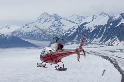 Helicopter-in-Alaska
