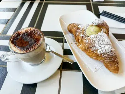 breakfast in Ravenna, Italy