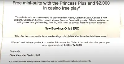 Butler-Princess-Free-Cruise-Offer-YouTube