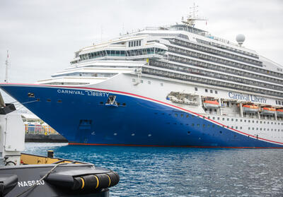 Carnival-Liberty-Docked-Nassau