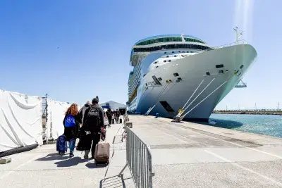 Explorer of the Seas docked in Ravenna, Italy