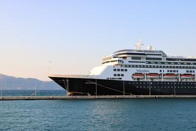 HAL-Volendam-Docked-Greece