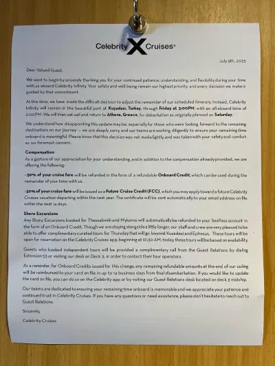 Celebrity-Infinity-Compensation-Letter