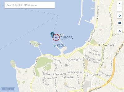 Cruise-Mapper-Celebrity-Infinity-Greece-Docked