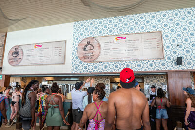 Captain's Galley Food Hall at Celebration Key
