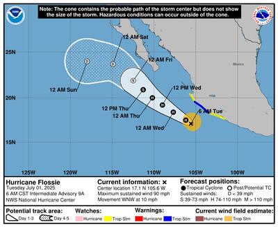 Hurricane-Flossie-6am-CST-Update