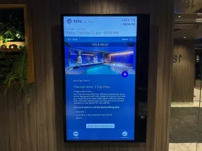 MSC thermal suite price