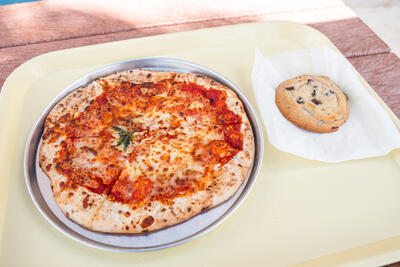 pizza at Celebration Key