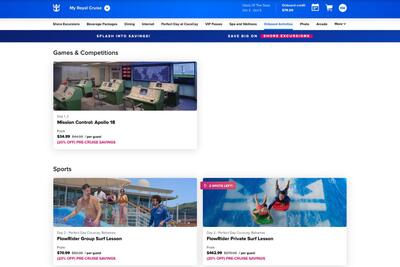 Royal-Cruise-Planner-Activities