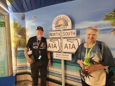 John Edwards on MVAS Islander