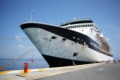 Celebrity-Consetllation-Docked-Greece